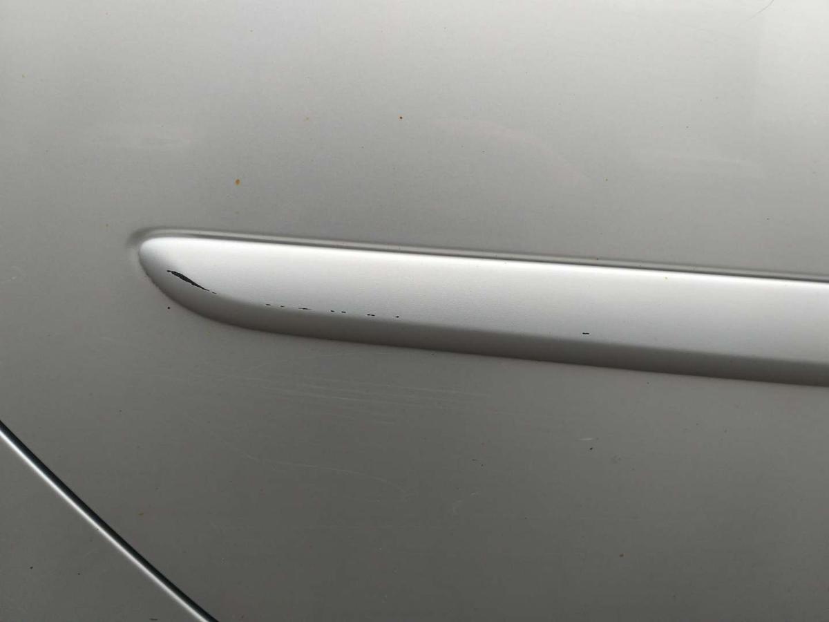 Renault Modus original Tür hinten rechts TED69 Grau Rohbau Bj.2008